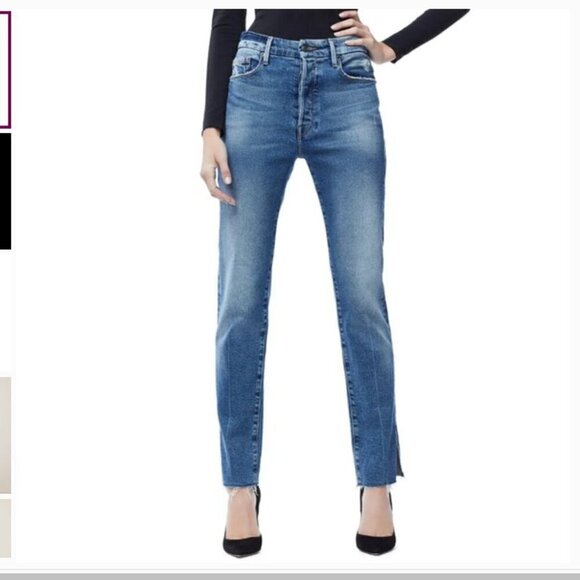 Good American Good Boy Jean Style GB999TFT size 2 / 26 - Picture 2 of 7